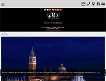 Tablet Screenshot of hotelpaganelli.com